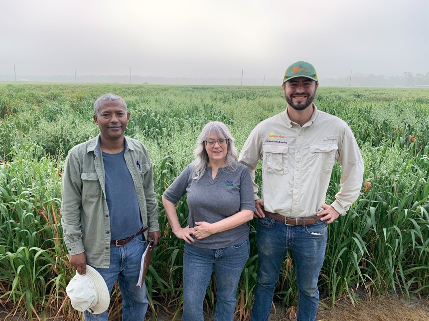 meeting with lsu faculty and wheat specialist