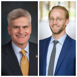 Bill Cassidy and Roy Heidelberg