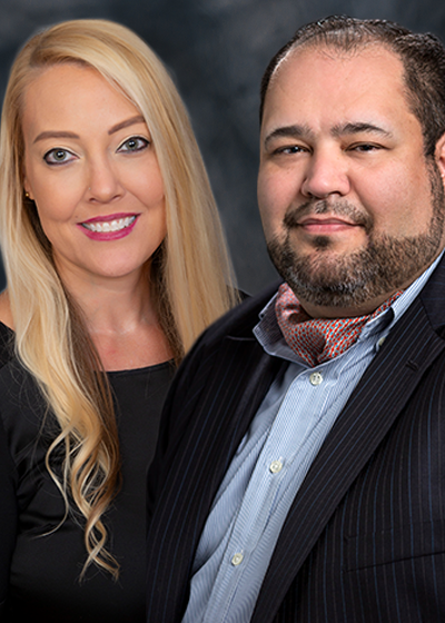 Stan Barrera and Ashley Clayton