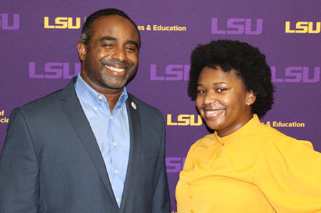 Photo of Dean Roland MItchell and Miya Tate