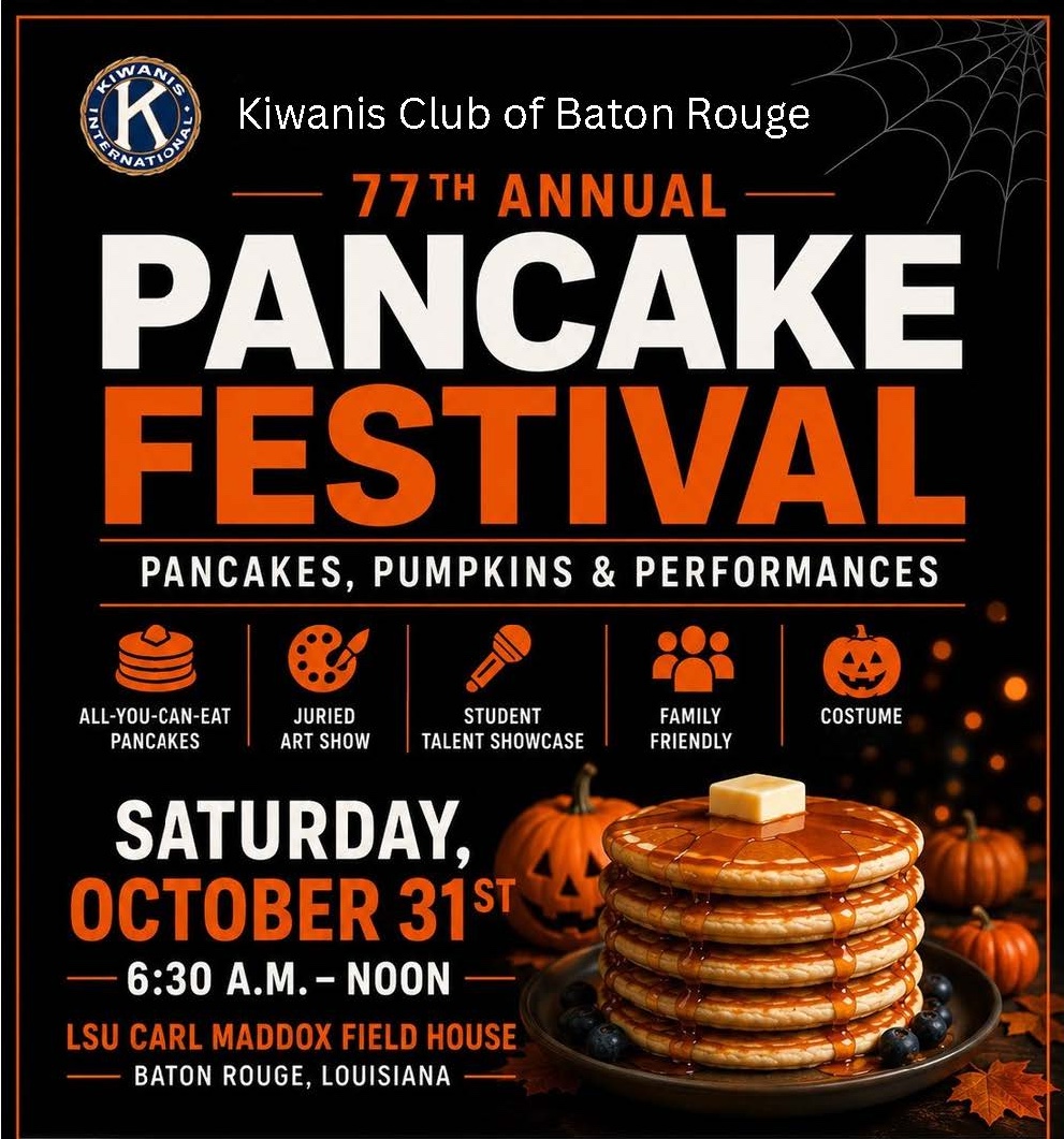 77th Annual Pancake Festival - Pancakes, pumpkins, and performances. All-you-can-eat pancakes, juried art show, student talent showcase, family friendly, costume. 