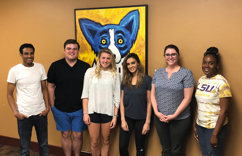 Students participating in the Spring 2018 Transfer Student Leadership Institute